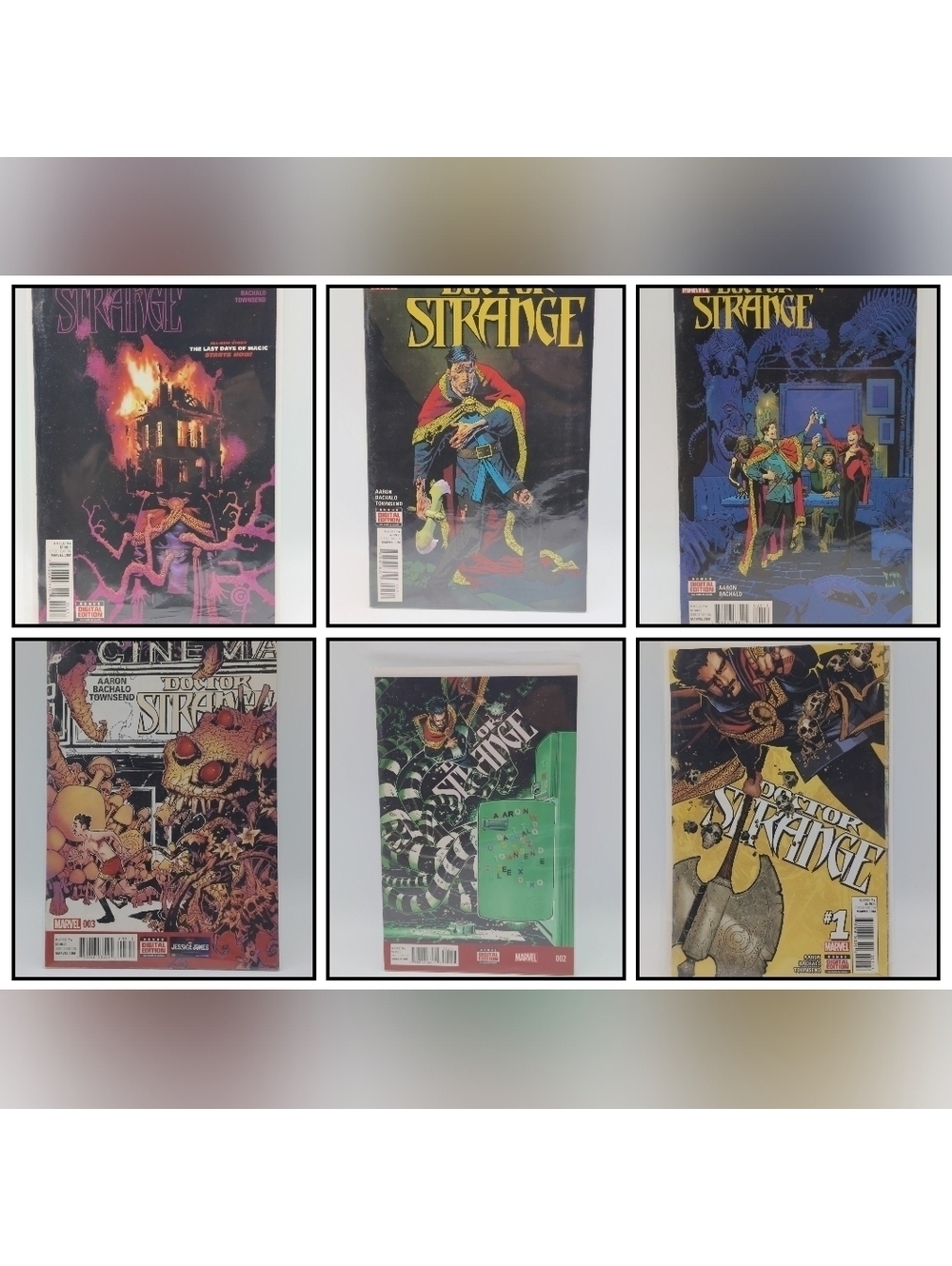 Doctor Strange Set Of 6 Comic Book Collection # 1,2,3,4,5,6